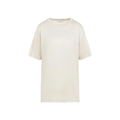 Lemaire Short Sleeves T-Shirt Neutrals T-tröjor