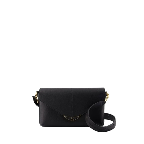 Zadig & Voltaire Sac à bandoulière Borderline Daily Crossbody - Leather - Black Black