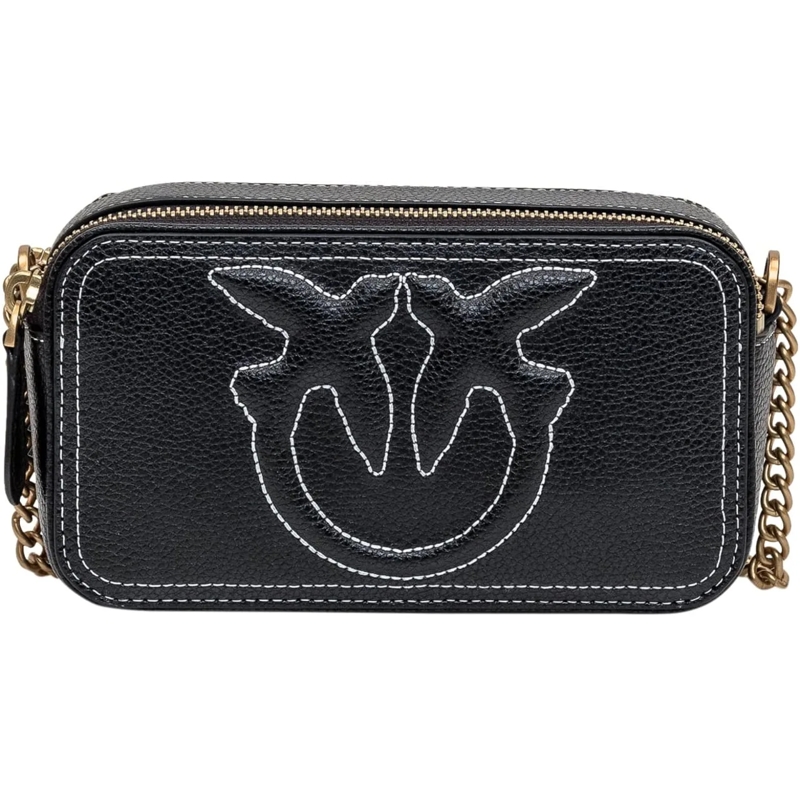 Pinko Fourre-tout Carrie Camera Case Black schwarz