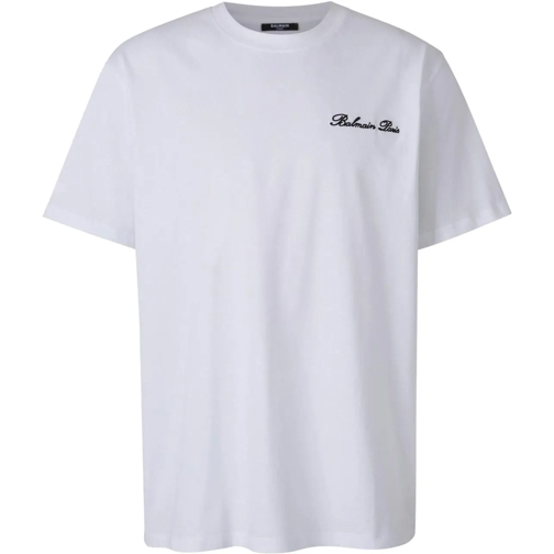 Balmain T-Shirts Cotton Logo T-shirt mehrfarbig