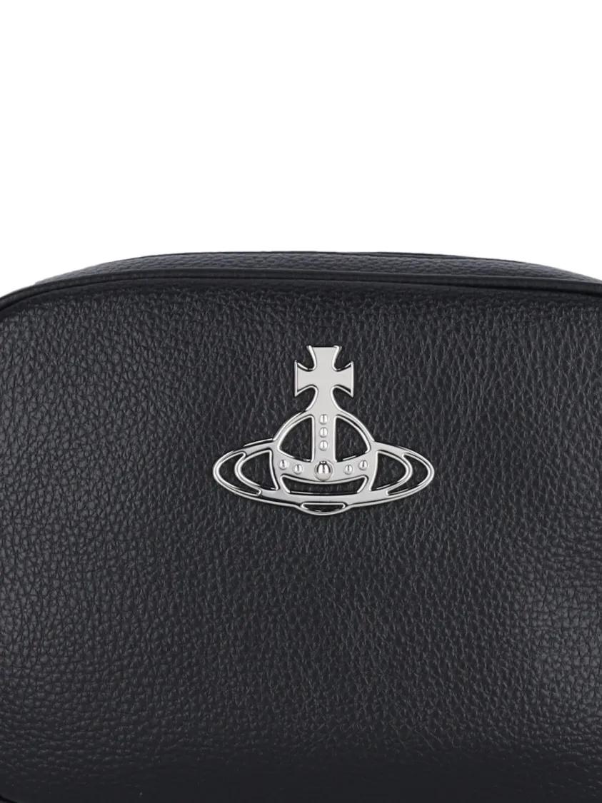 Vivienne Westwood Crossbody bags "Anna Camera Bag" Pouch – Black in zwart