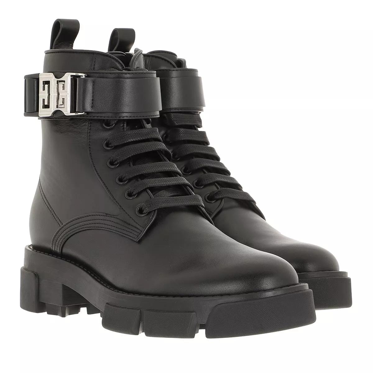 Givenchy Terra Boots Leather Black Ankle Boot