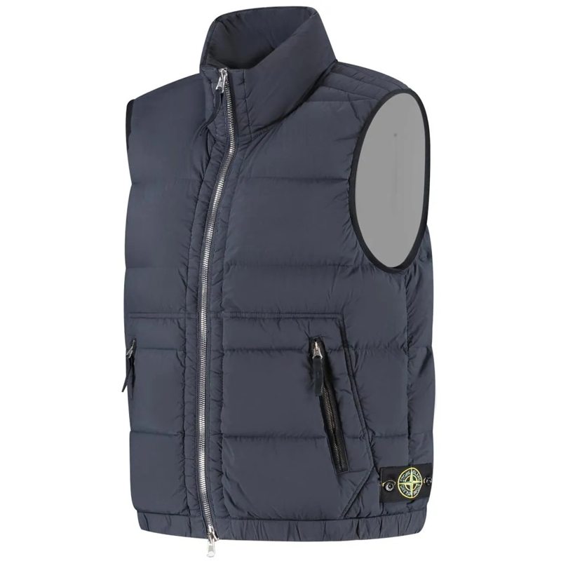 Stone Island Doudoune Vest blau