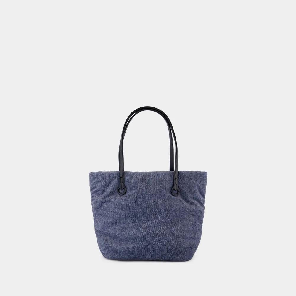 J.W.Anderson Shoppers & Totes Small Puffy Anchor Shopper Bag Polyester Blue in blauw