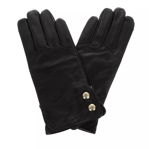 Lauren Ralph Lauren Glove Leather Black Guanto