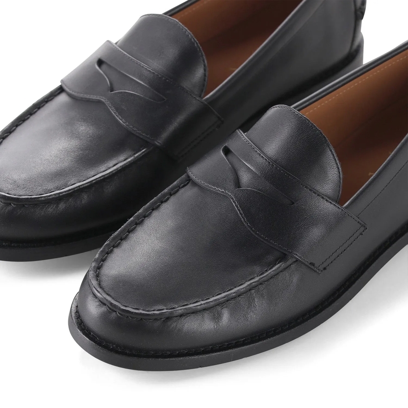 Polo Ralph Lauren Loafer Loafer Alston Leather Penny schwarz(Image 3)