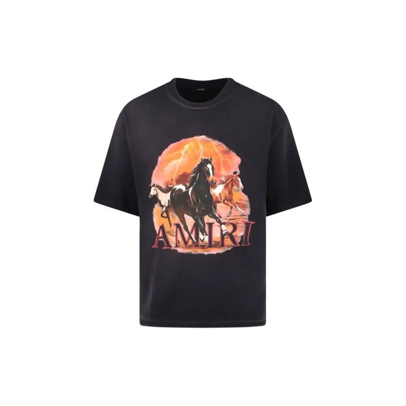 Amiri T-shirt 'Plains' T-Shirt – Black Black