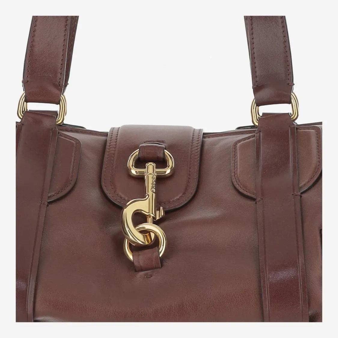 Chloé Hobo bags Kerala 25 Leather Bag in bruin