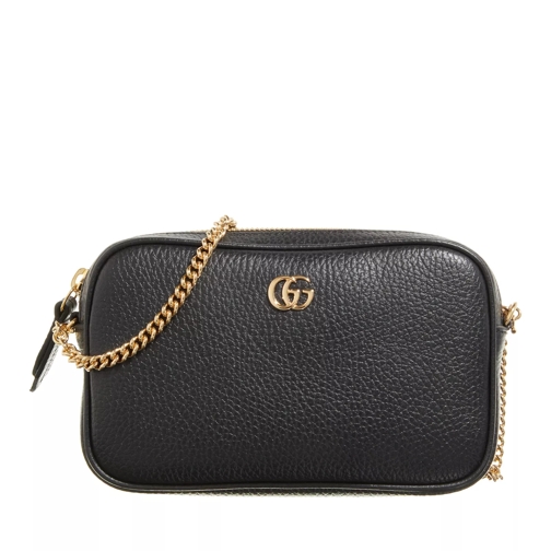 Gucci GG Marmont Mini Shoulder Bag Black Crossbody Bag