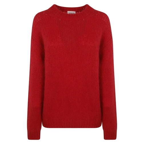 P.A.R.O.S.H. Pull Bold Red Statement Sweater Red