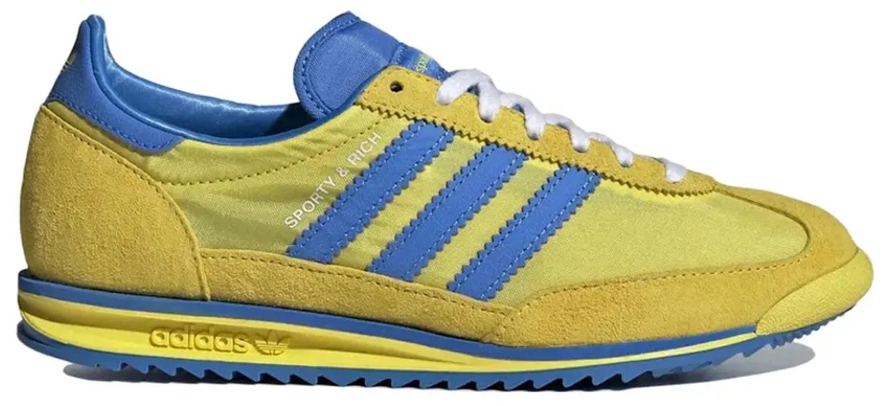 Adidas Low-Top Sneaker - adidas SL 72 OG Sporty & Rich Sweden Alternate (Wo - Gr. 42_2_3 - in Blau - für Herren