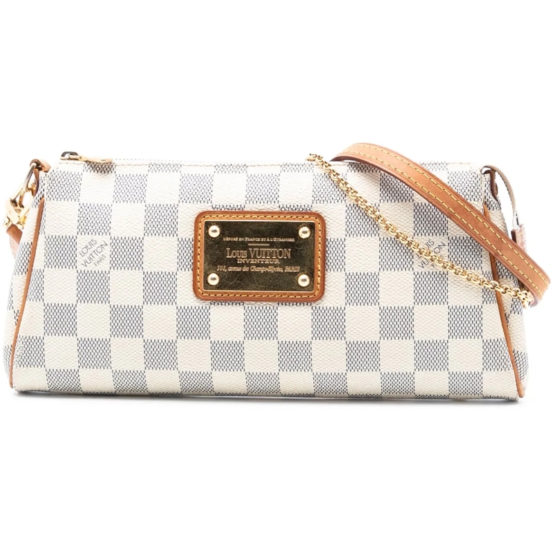 Louis Vuitton Sac à bandoulière Damier Azur Eva weiß