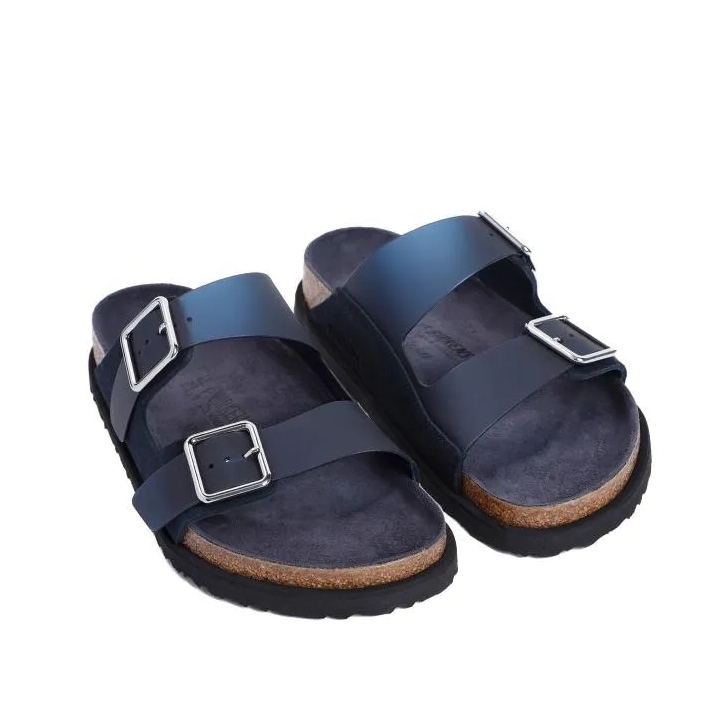 Birkenstock arizona navy blue suede on sale