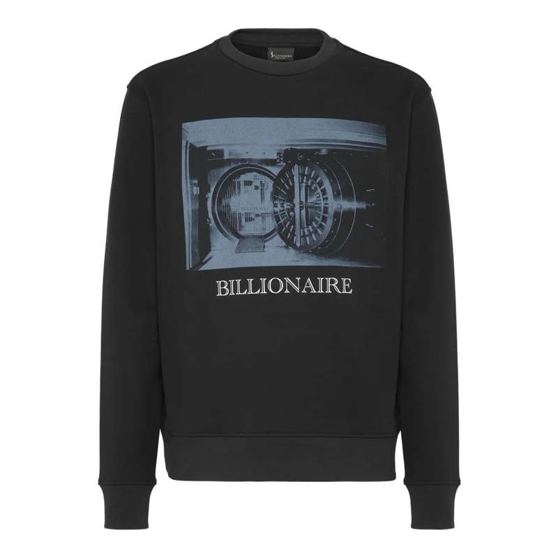 BILLIONAIRE Top Sweatshirt schwarz
