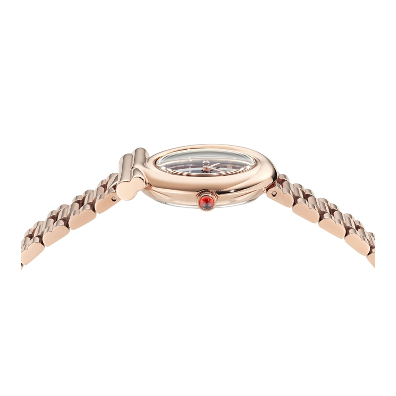 Salvatore Ferragamo Quarzuhr Quarz Analog Uhr Vb-Gancini Twisted 28Mm-F rosa(Image 3)