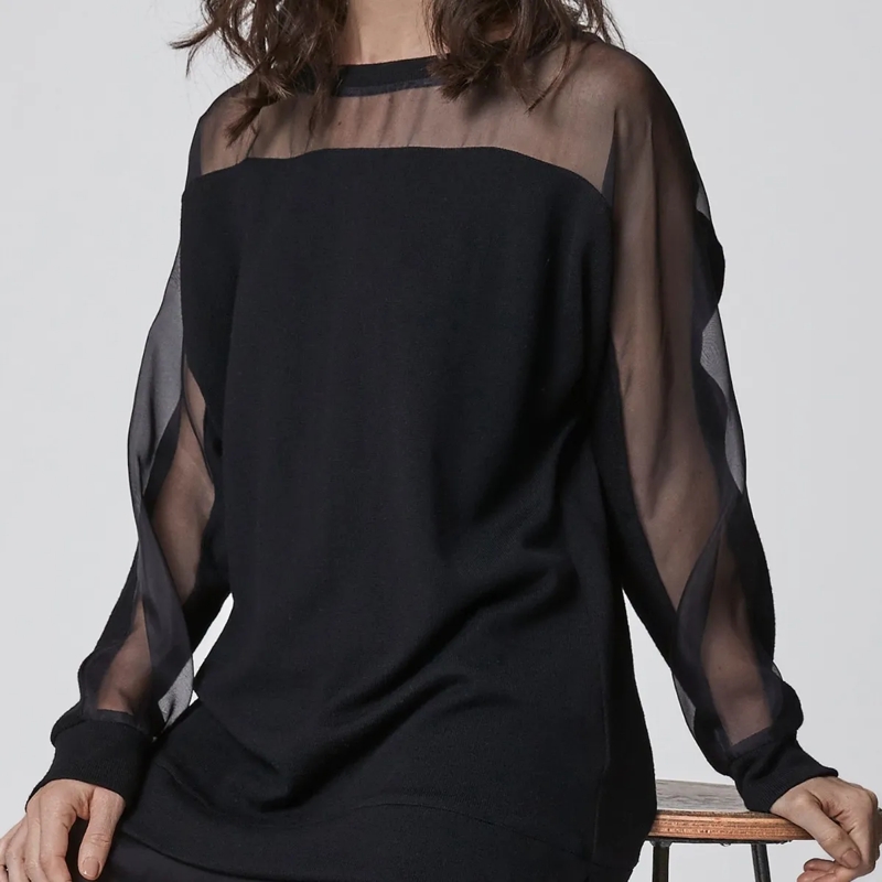 Helene Galwas Pullover Pullover CHRISTA schwarz(Image 4)