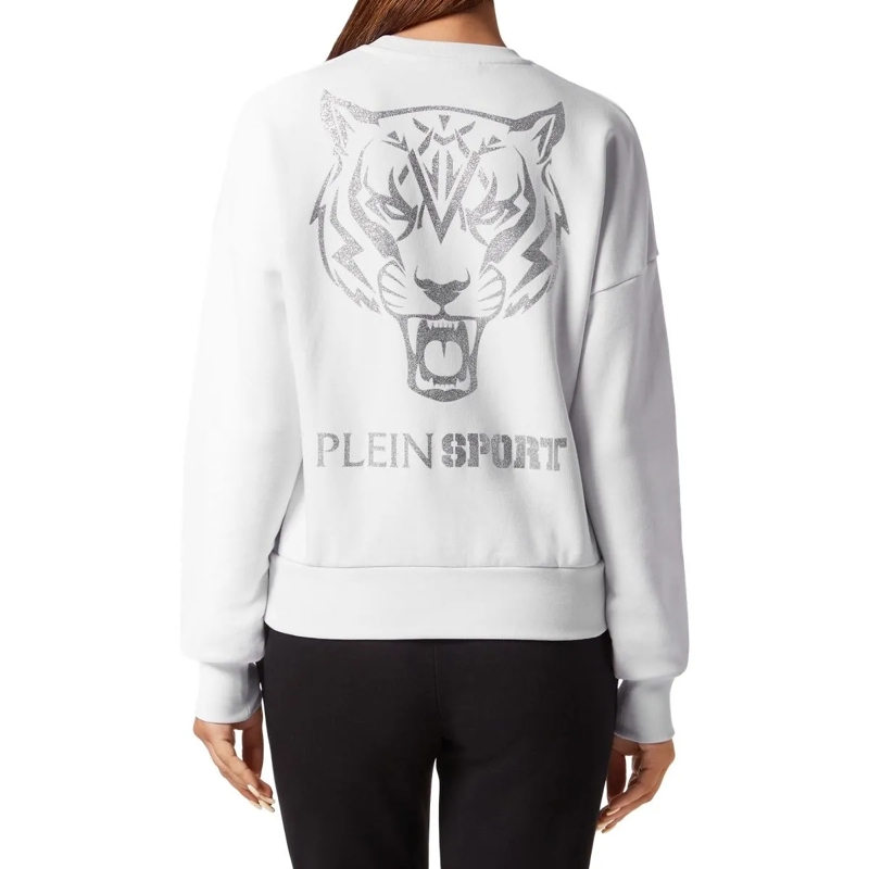 Plein Sport Sweatshirt Sweatshirt Glitter weiss(Image 3)