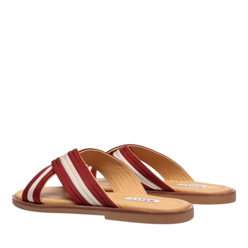 Bally Slide Sandals Red rot