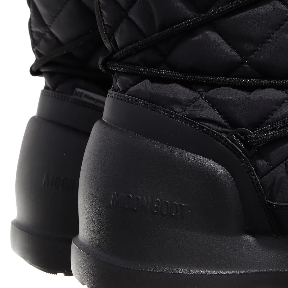 Thumbnail - Moonboot Winterboots - Mb Mezzaluna Quilted High Boot Wp - Gr. 41 (EU) - in Schwarz - für Damen