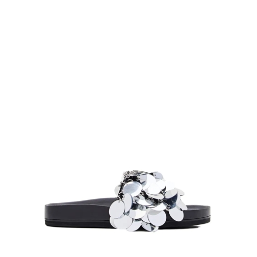 Paco Rabanne Sandale Sparkle Sandal White