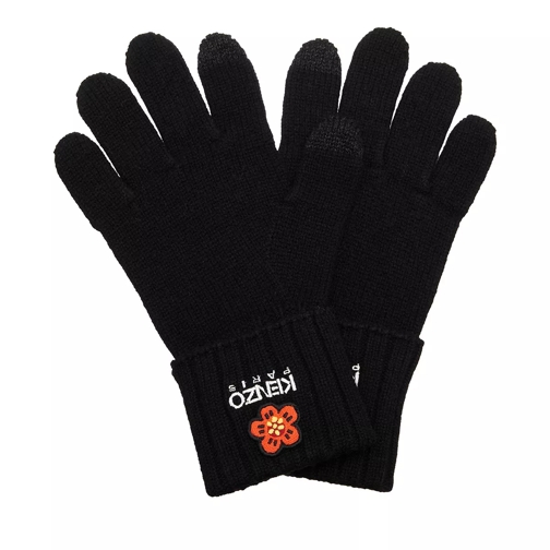 Kenzo Short Gloves Black Handschoen
