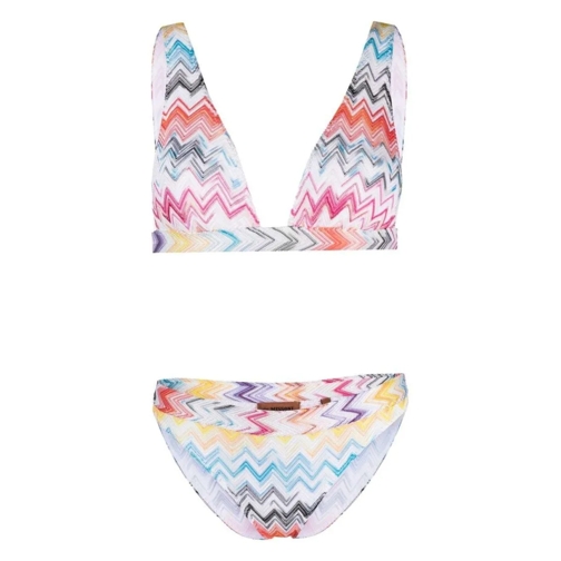 Missoni  Signature Zig-Zag Woven Bikini Multicolor