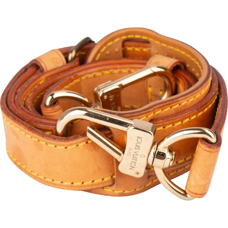 Louis Vuitton Tote Louis Vuitton Vachetta Leather Keepall Bags Strap braun