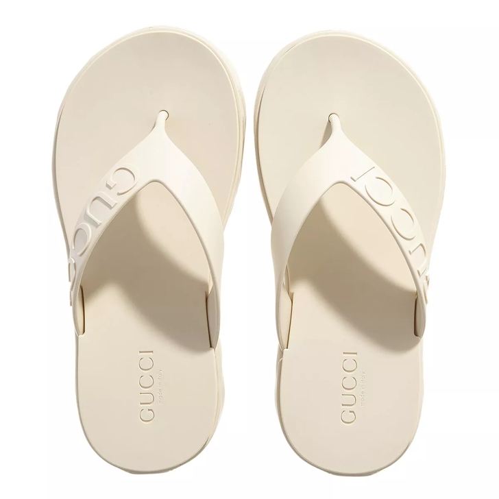 Gucci rubber thong store sandals