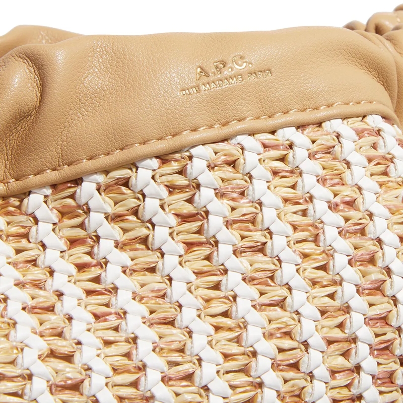 A.P.C. Crossbody Bag Sac Ninon Mini Sand(Image 4)