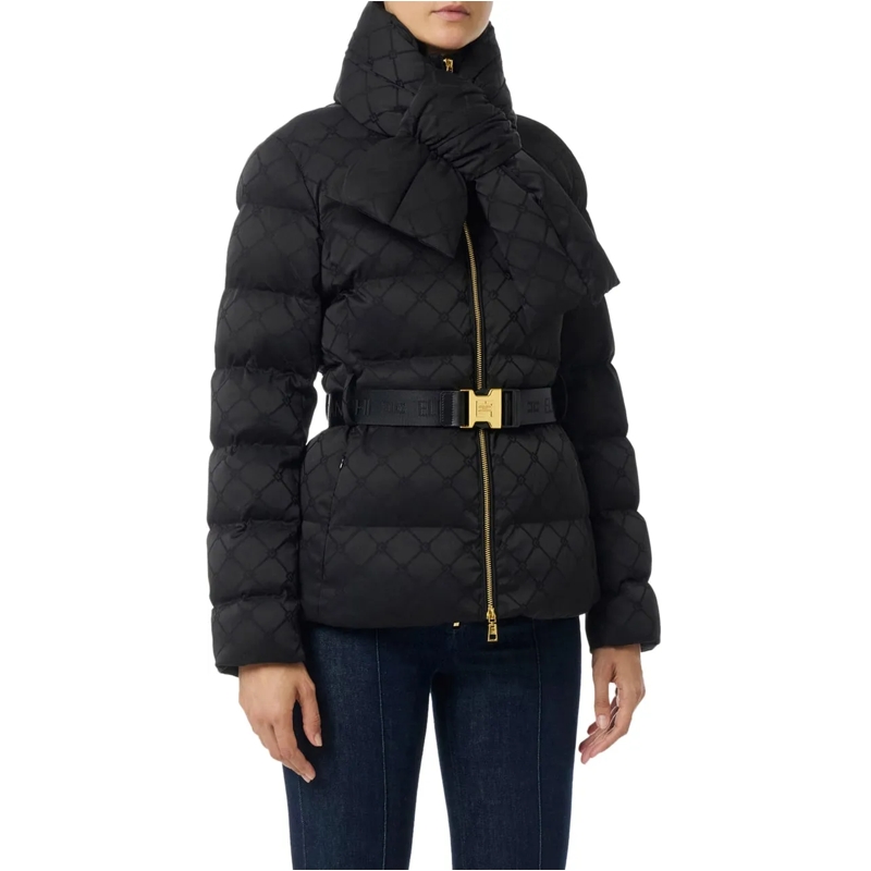 Elisabetta Franchi Übergangsjacke Coats Black schwarz