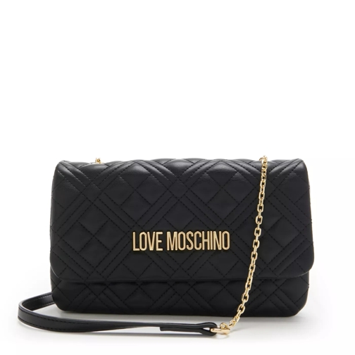 Love Moschino Love Moschino Quilted Bag Schwarze Schultertasche  Schwarz Schultertasche