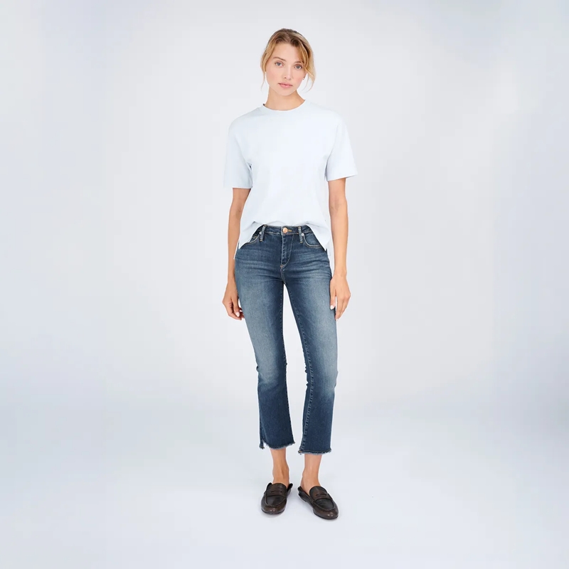 True Religion Ausgestellte Jeans Jeans HALLE Kick Flare- Passform laut Hersteller blau(Image 2)