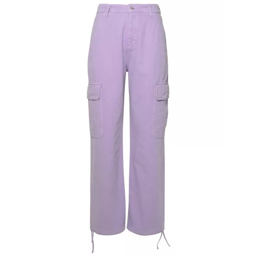 Moschino Cargo Cotton Jeans Purple 