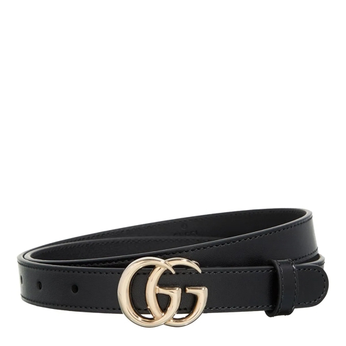 Gucci Thin Belt GG Marmont Thin Belt Black