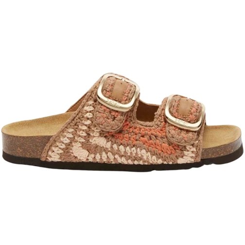 SCHOLL Sandale Scholl Footwear Noelle Cro Slippers Bruin F32248 braun