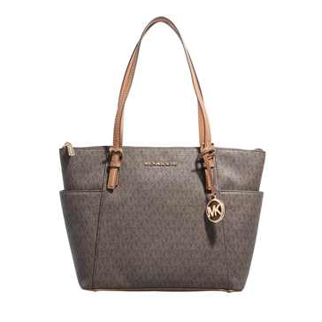 Michael Kors Jet Set Item Tote Bag Brown Acorn Shopper