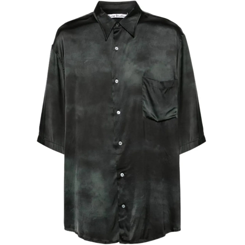 Acne Studios T-Shirt Short Sleeve Shirt Black schwarz