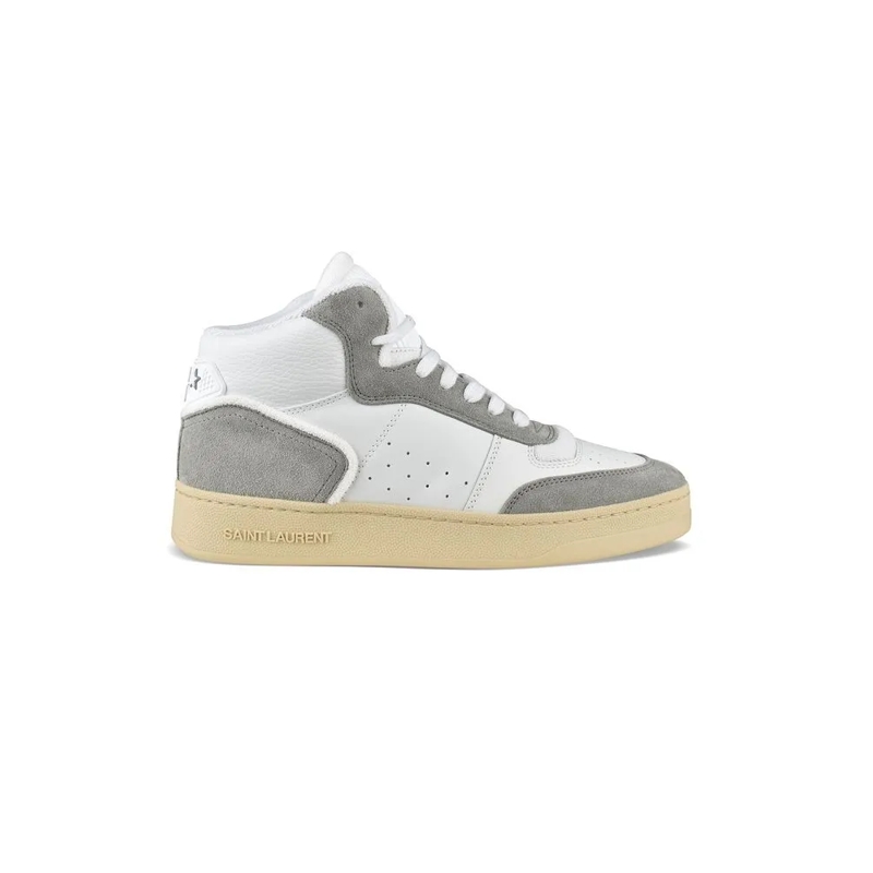 Saint Laurent Low-Top-Sneaker Sl/80 Sneakers White