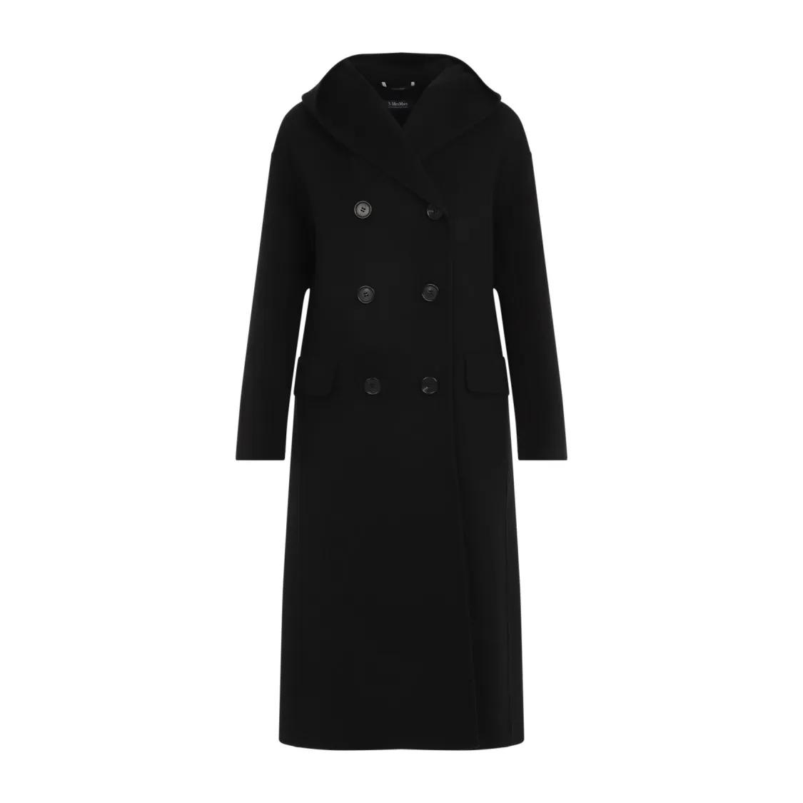 Max Mara - Favola Hoodie Coat - Größe 40 - schwarz