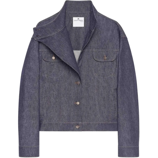 Courrèges Veste de transition Oversized Denim Jacket mehrfarbig