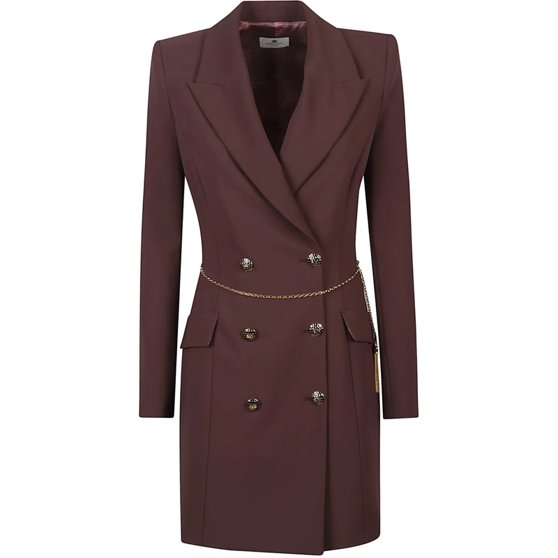 Elisabetta Franchi Midikleid Mini Dress Red rot