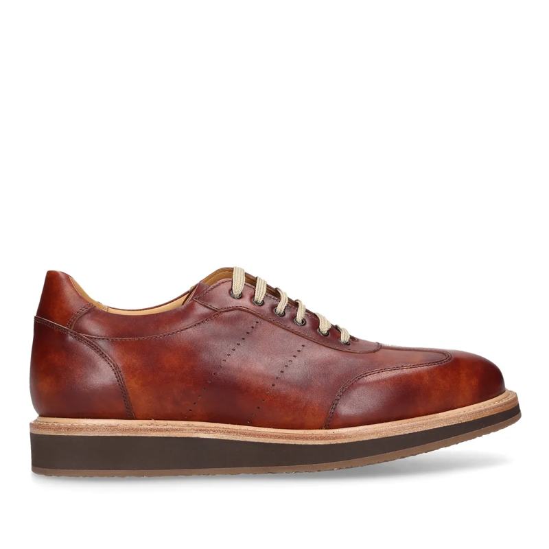 Heinrich Dinkelacker Low-Top-Sneaker Sneaker London Sneaker TC mittel-braun