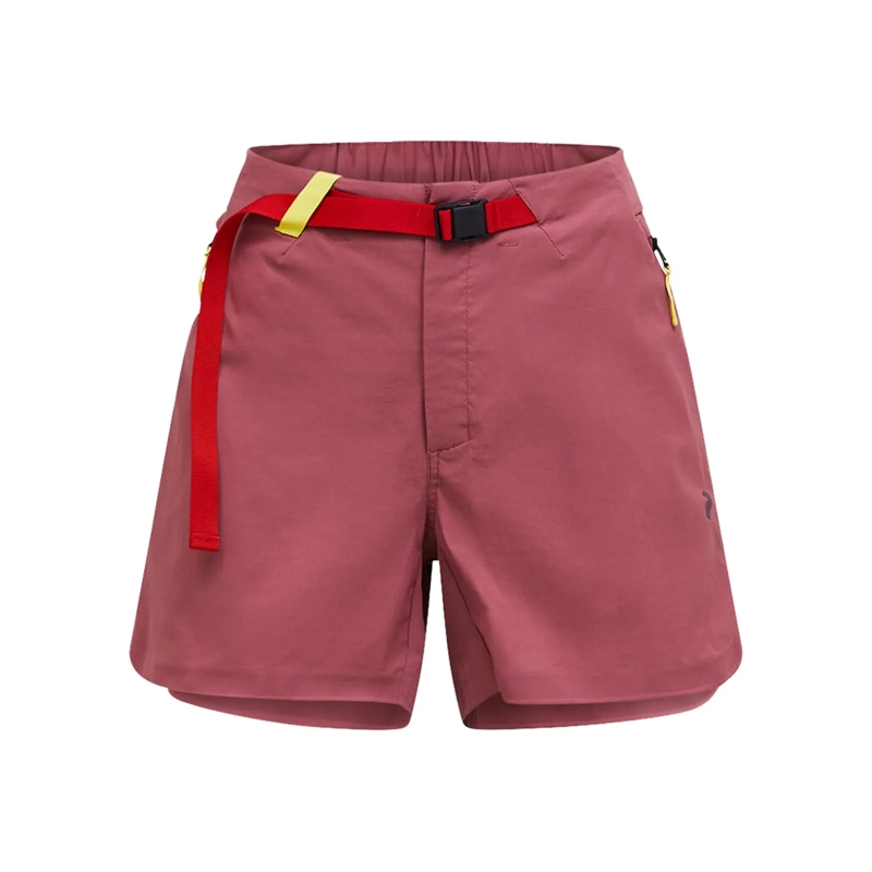 Peak Performance Freizeithose Shorts mit Logo rot(Image 2)