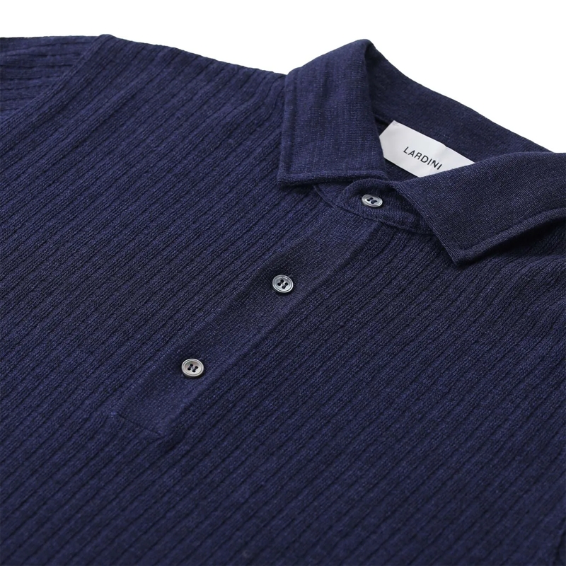 Lardini Polohemd Poloshirt aus Leinenmix beige(Image 11)