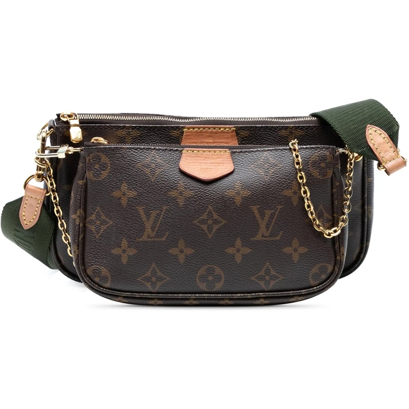 Louis Vuitton Schultertasche Monogram Multi Pochette Accessoires braun
