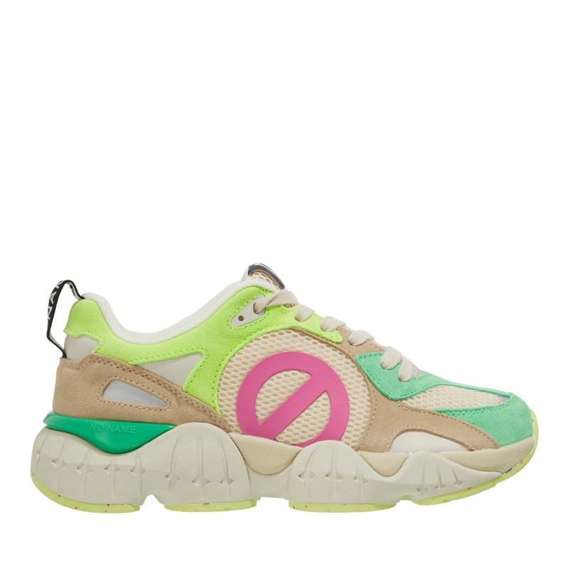 No Name Low-Top-Sneaker Krazee Runner W Green/Dove/Lime