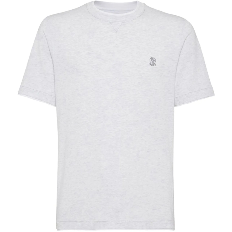 Brunello Cucinelli T-Shirt T-Shirts And Polos Light Grey grau