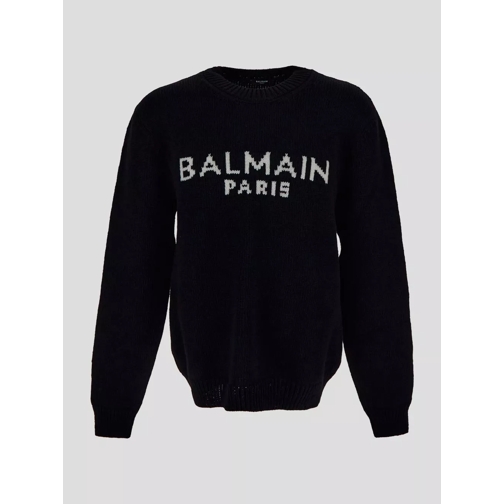 Balmain Pullover Balmain - CH1KD000KC88 - EAB Balmain Maglie Noirbl schwarz