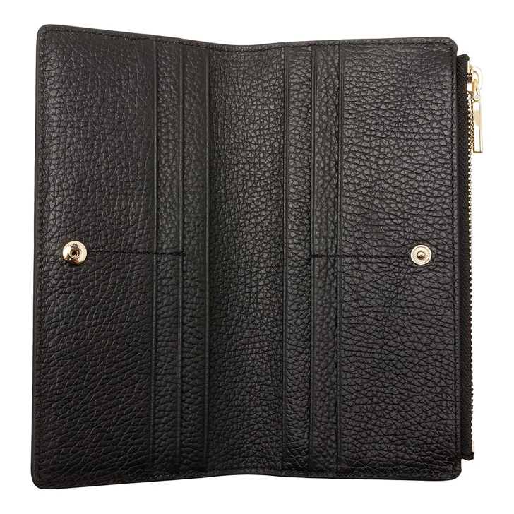 Puccini Black Bi-fold Soft Leather newest Wallet