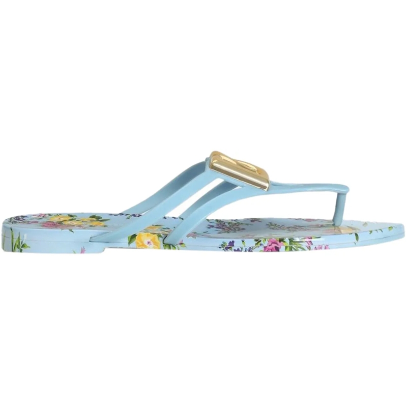 Dolce&Gabbana Slides Sandals Light Blue hellblau